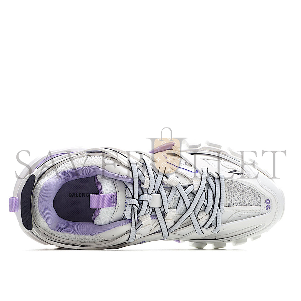 BALENCIAGA WMNS TRACK SNEAKER WHITE LILAC 542023W3GC30225