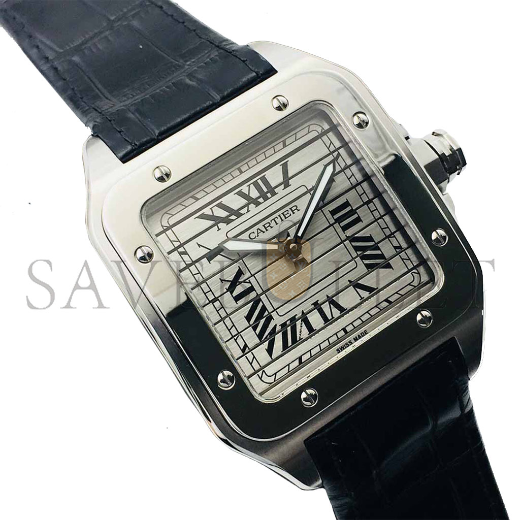 CARTIER SANTOS THREE-SIDED WATCH WM505914