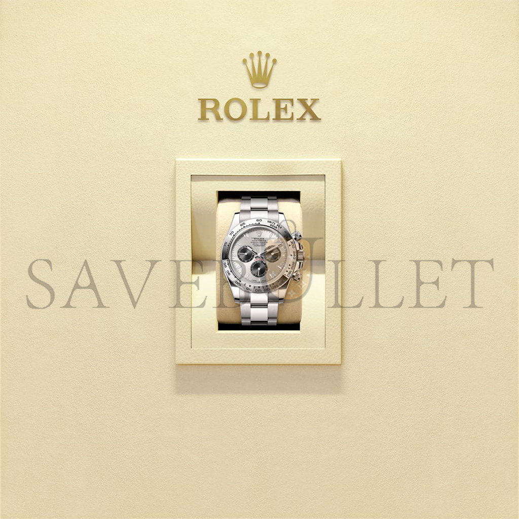 ROLEX COSMOGRAPH DAYTONA OYSTER, 40 MM, WHITE GOLD WATCH 126509