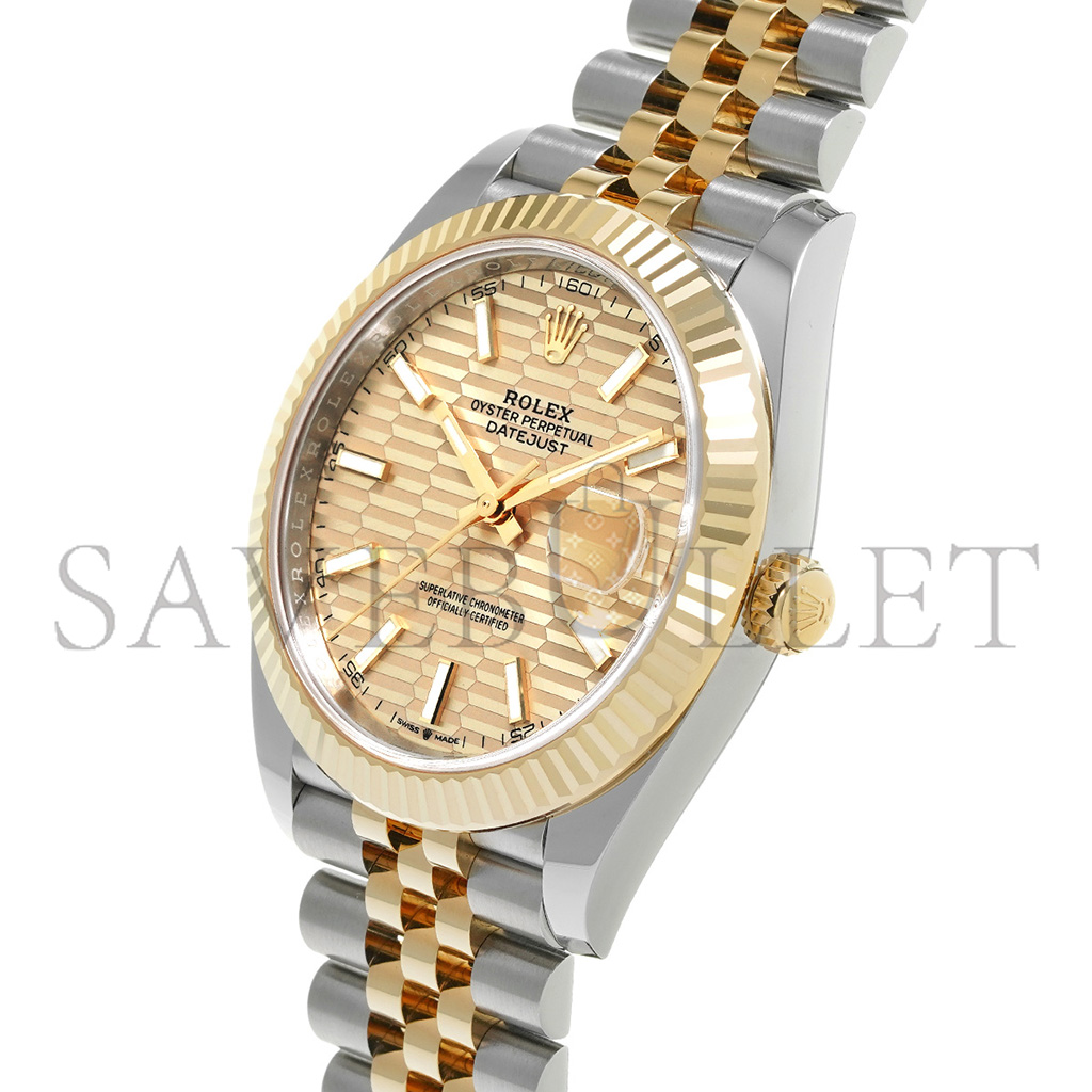 ROLEX DATEJUST SERIES 41MM WATCH 126333-0022