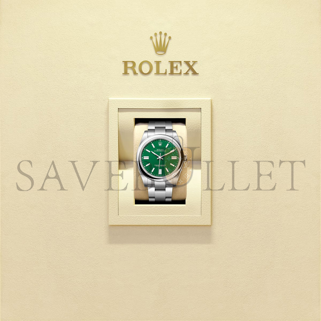 ROLEX OYSTER PERPETUAL 41 OYSTER, 41 MM, OYSTERSTEEL WATCH 124300-0005