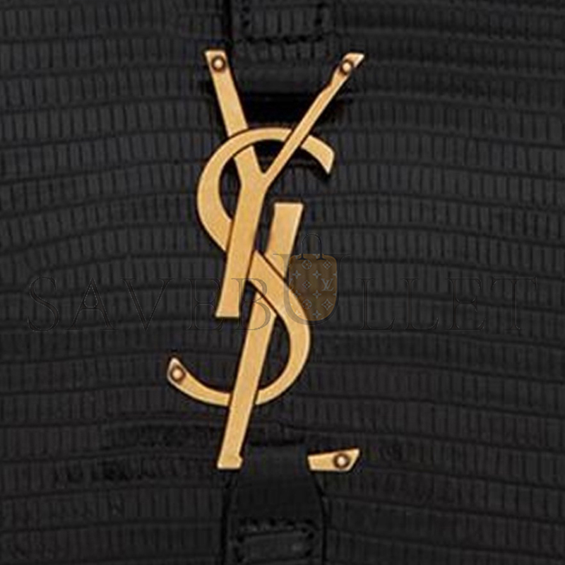 YSL LE 5 À 7 IN LIZARD SKIN 657228EAAAU1000 (23*16*6.5cm)